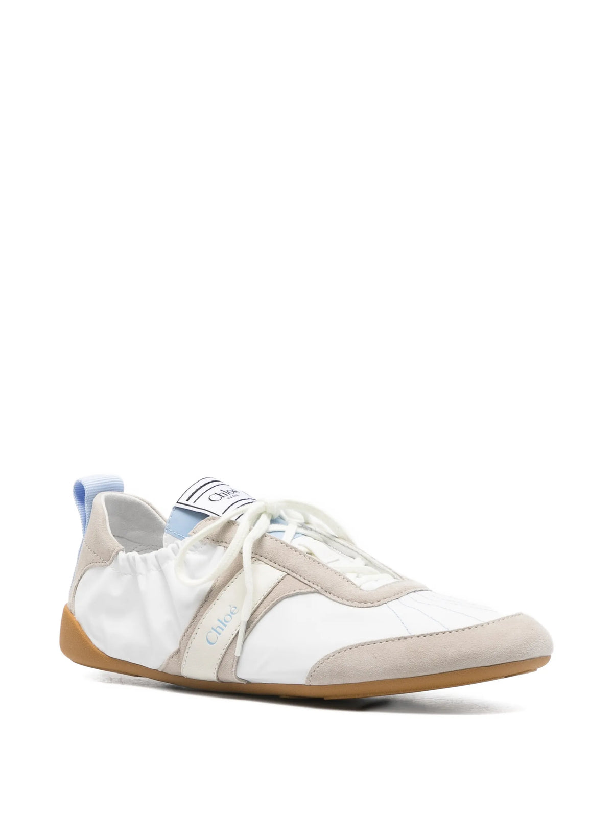 Chloé - Kick Suede-panelled Sneakers