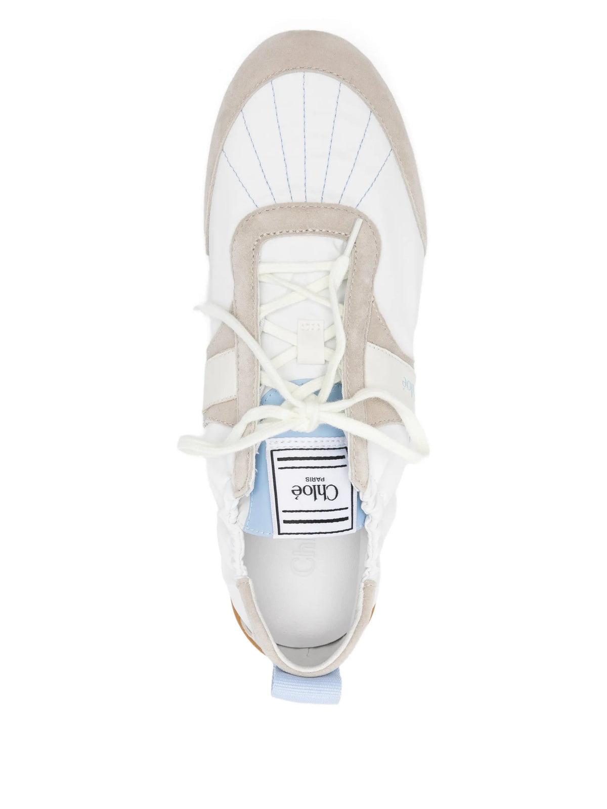 Chloé - Kick Suede-panelled Sneakers