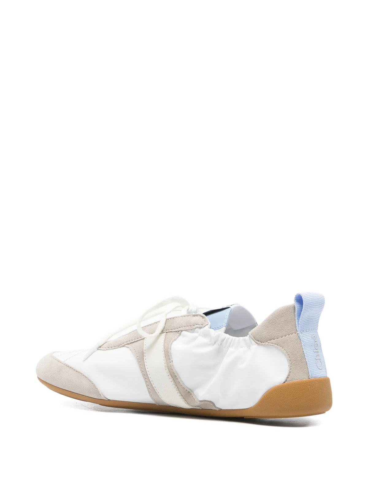 Chloé - Kick Suede-panelled Sneakers