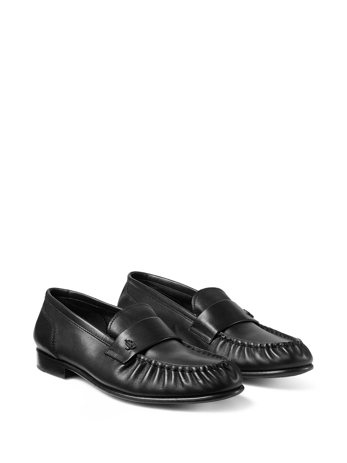 Jimmy Choo - Ellis Logo-plaque Loafers