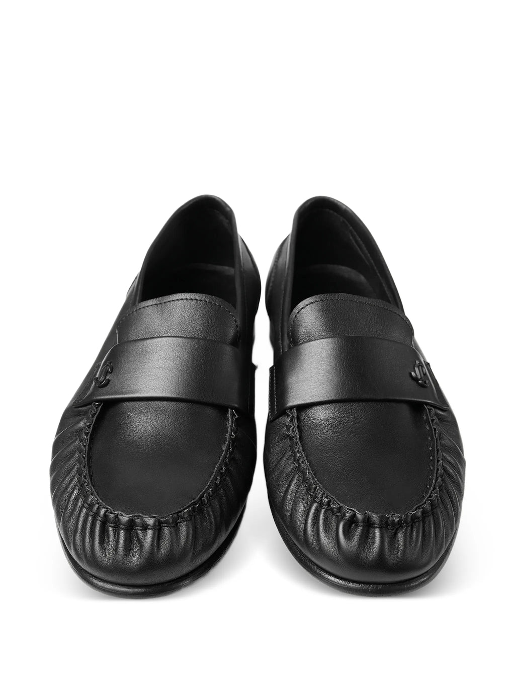 Jimmy Choo - Ellis Logo-plaque Loafers