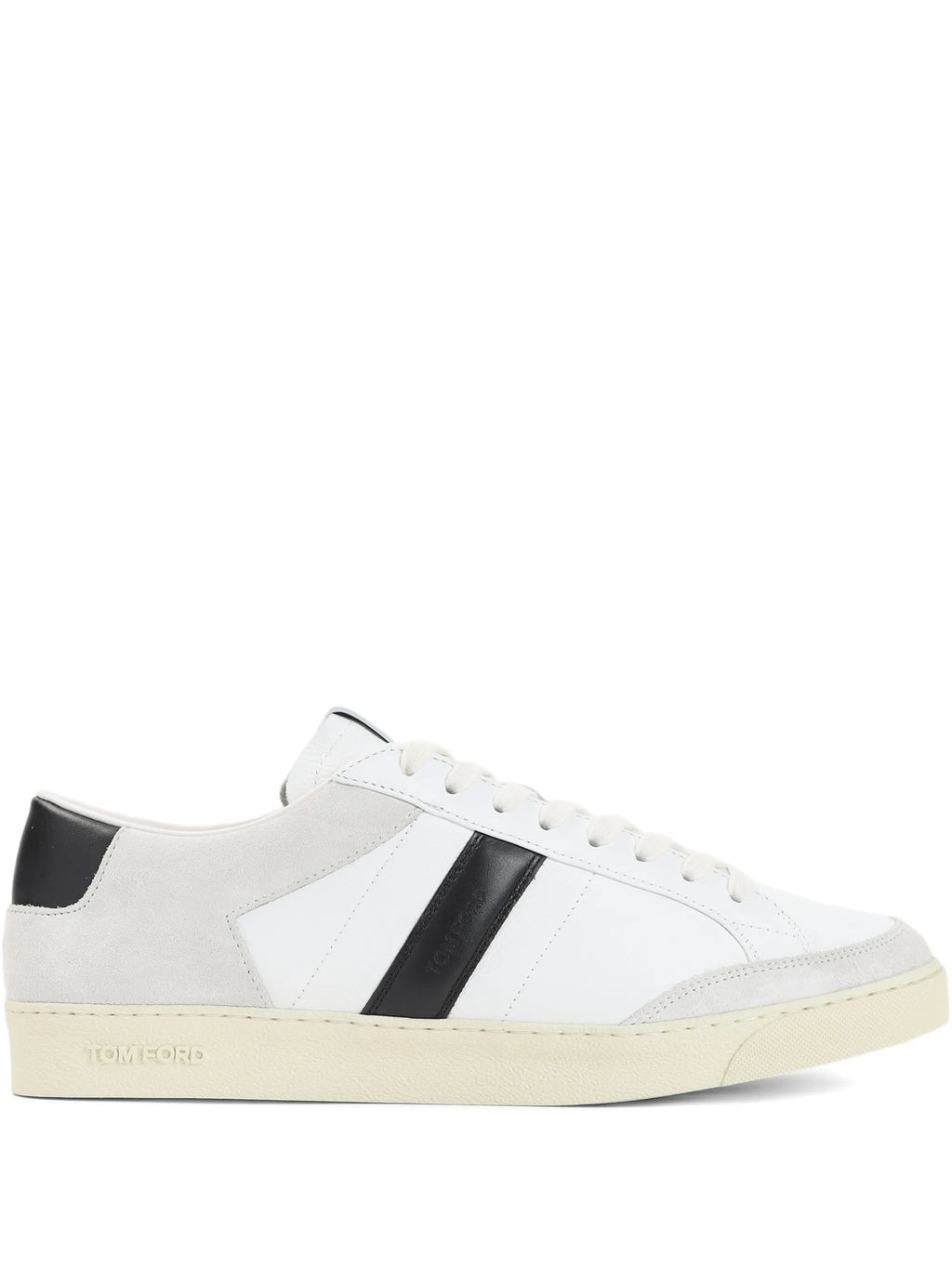 Tom Ford - Grain Leather And Suede Blake Sneakers