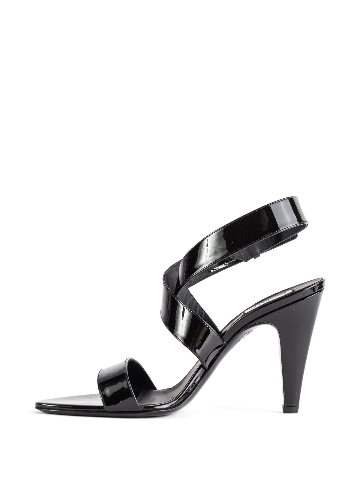Alaïa - Patent-leather Heeled Sandals