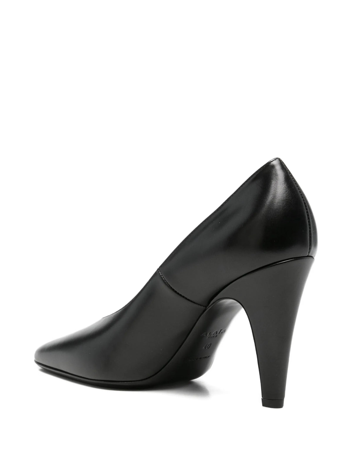 Alaïa - Leather Heeled Pumps