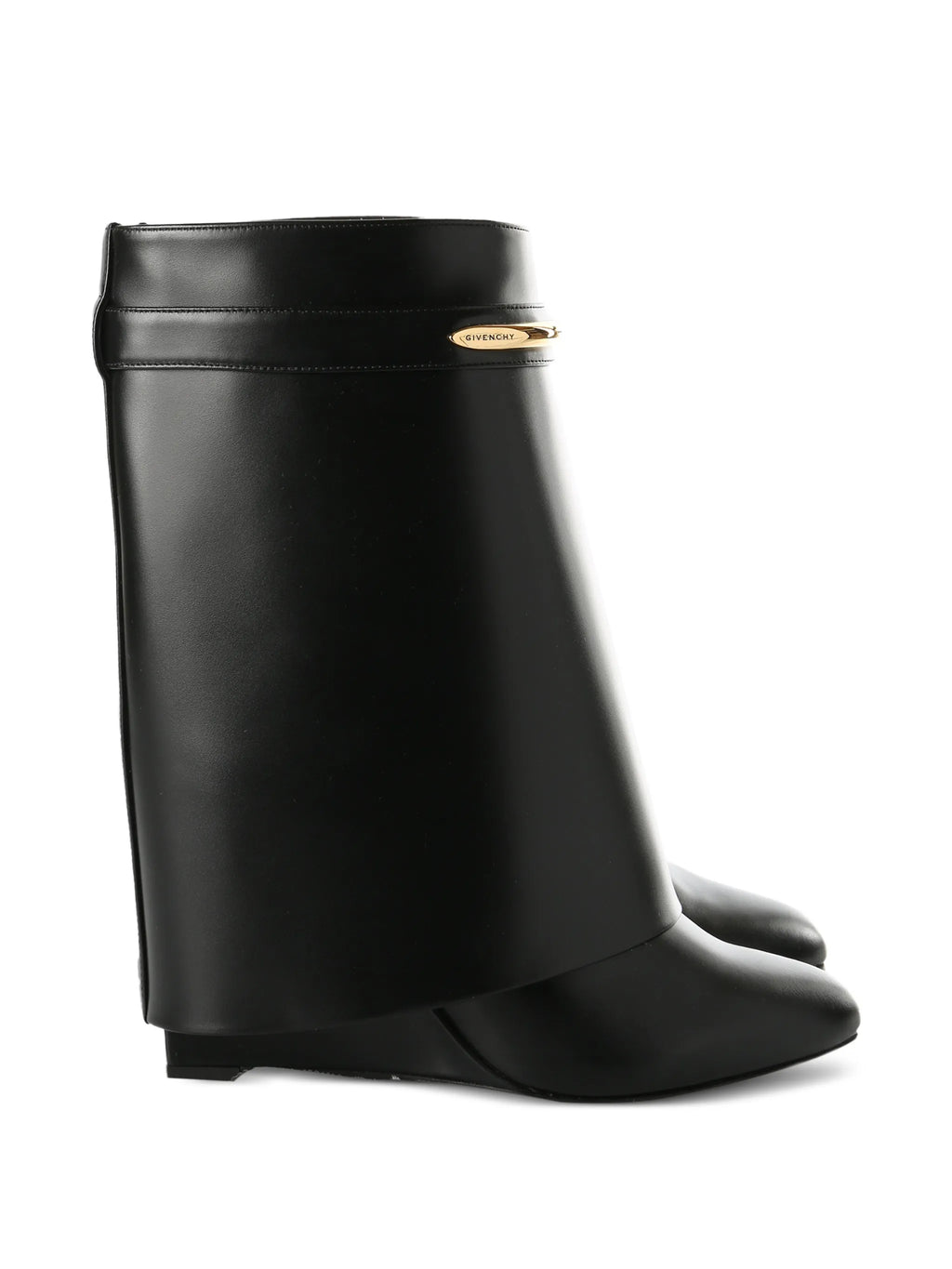 Givenchy - Shark Pinch Ankle Boots In Leather