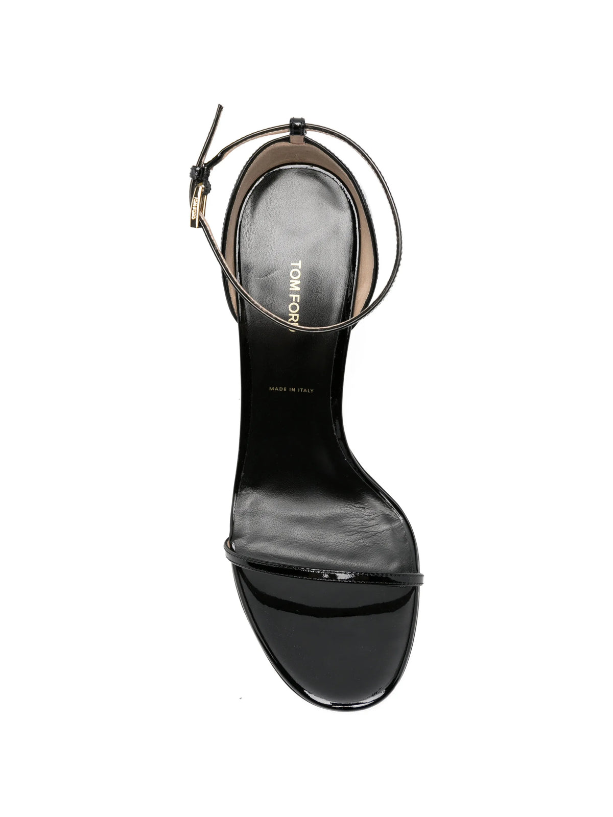 Tom Ford - Patent Leather Vertigo Ankle Strap Sandals
