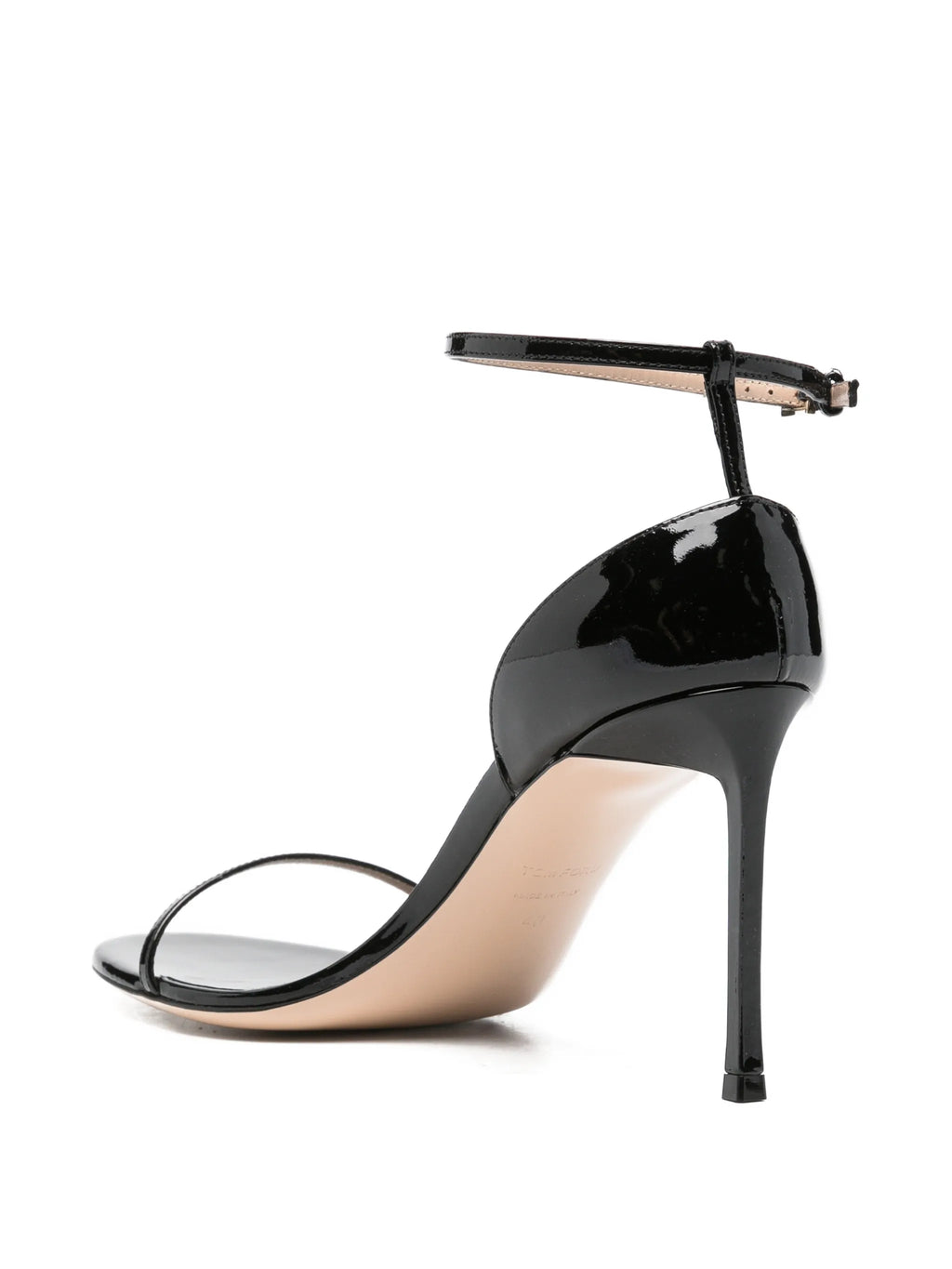 Tom Ford - Patent Leather Vertigo Ankle Strap Sandals