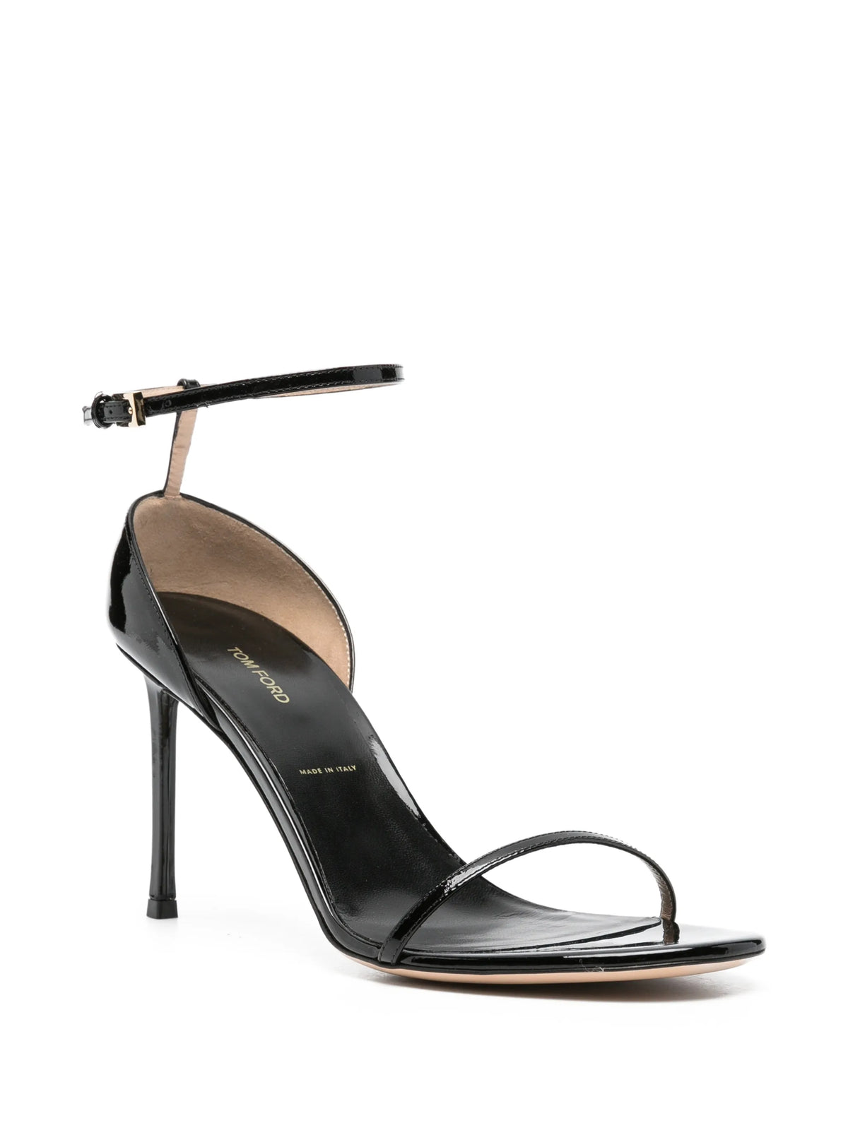 Tom Ford - Patent Leather Vertigo Ankle Strap Sandals