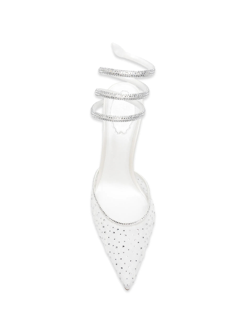 René Caovilla - Belle Crystal-embellished Lace Pumps