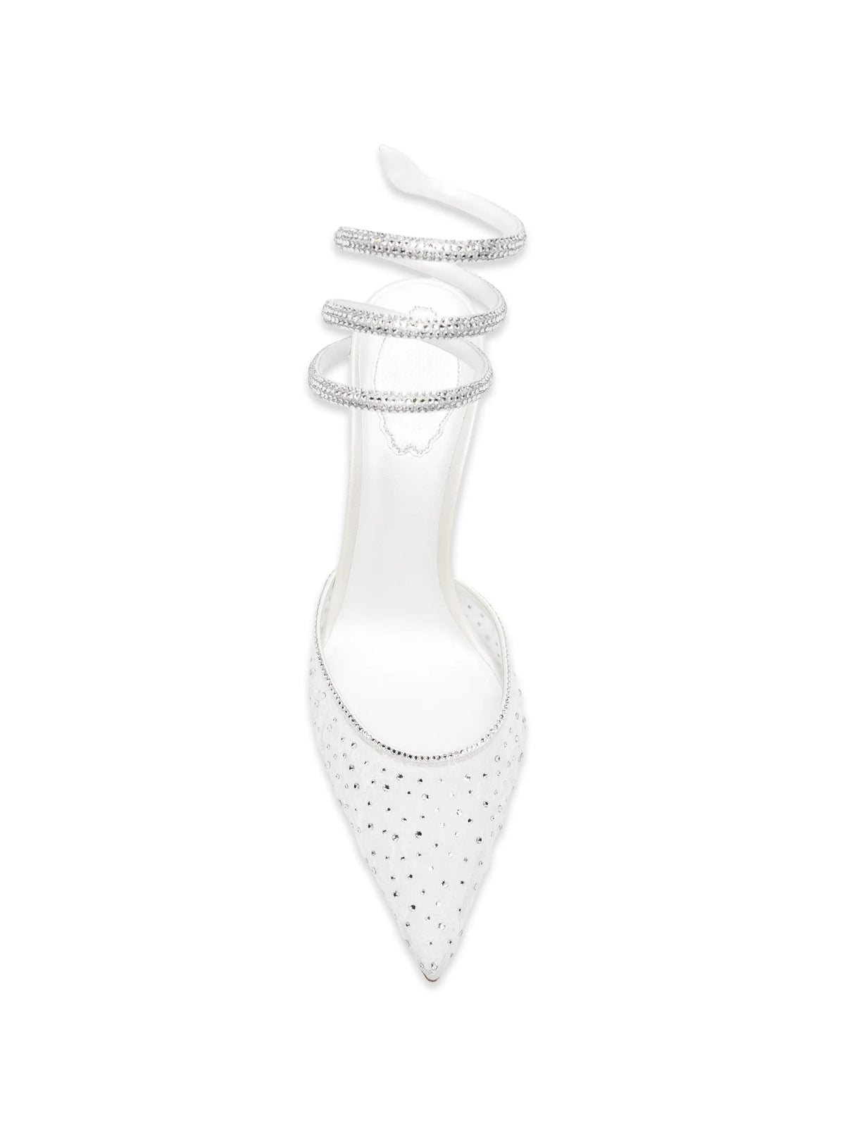 René Caovilla - Belle Crystal-embellished Lace Pumps