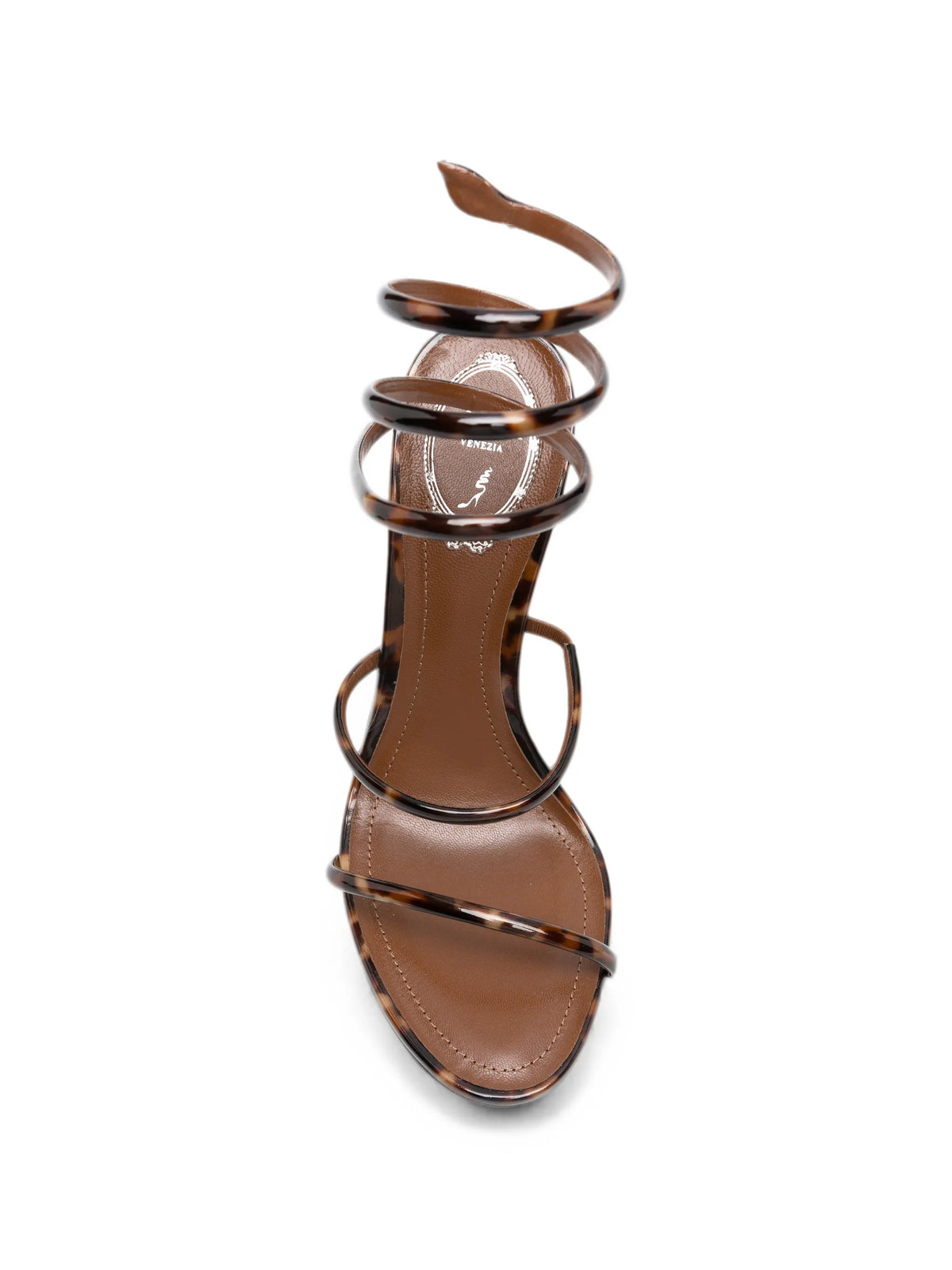 René Caovilla - Cleo Tortoiseshell-effect Sandals