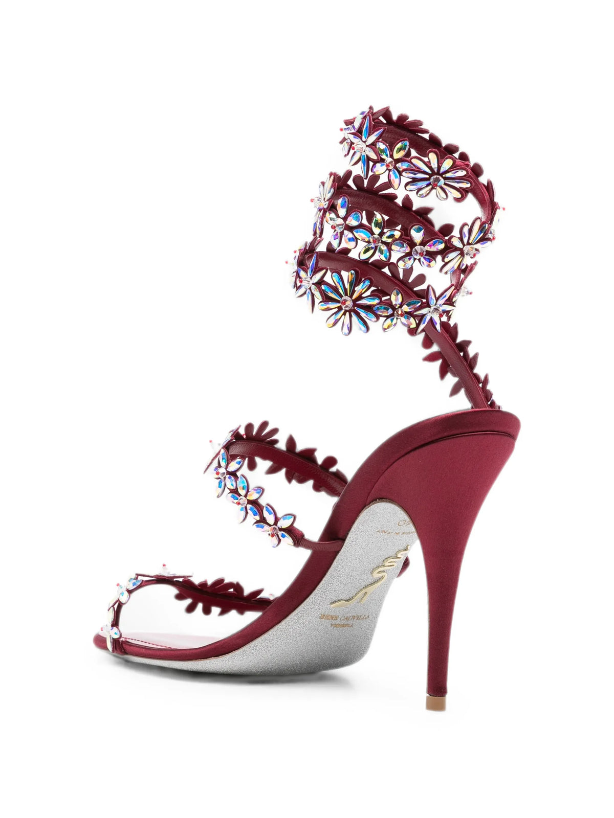 René Caovilla - Eva Crystal-embellished Heeled Sandals