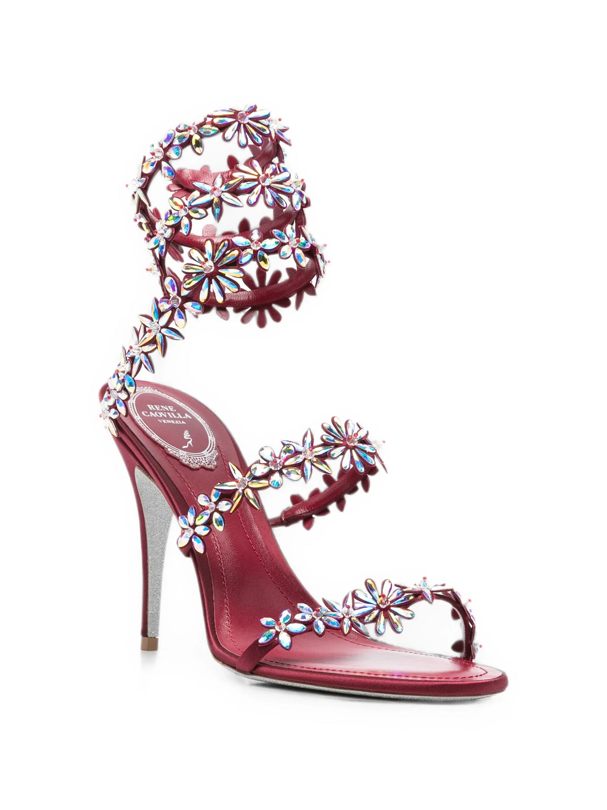 René Caovilla - Eva Crystal-embellished Heeled Sandals