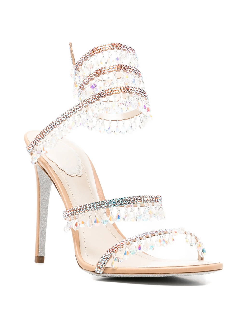 René Caovilla - Chandelier Crystal-embellished Sandals