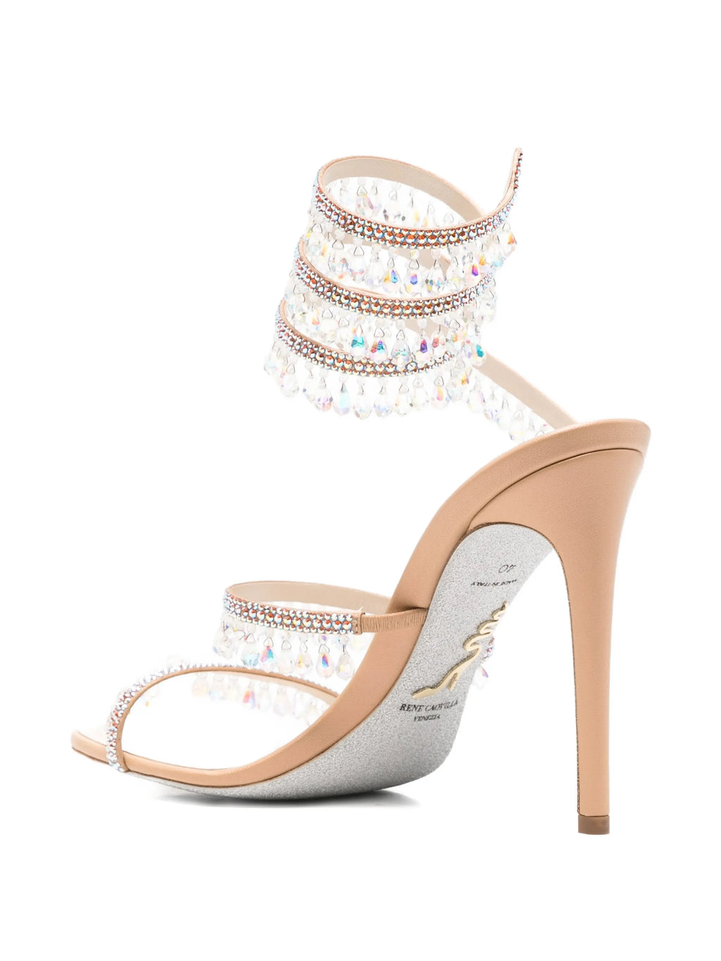 René Caovilla - Chandelier Crystal-embellished Sandals