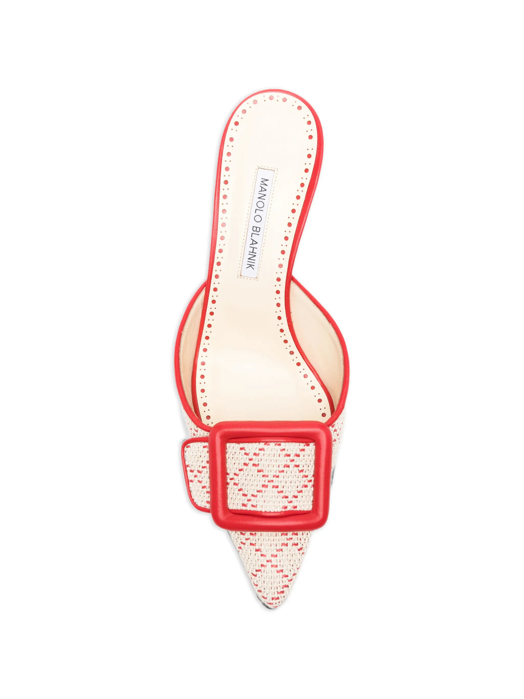 Manolo Blahnik - Maysalebi Buckle-embellishment Mules
