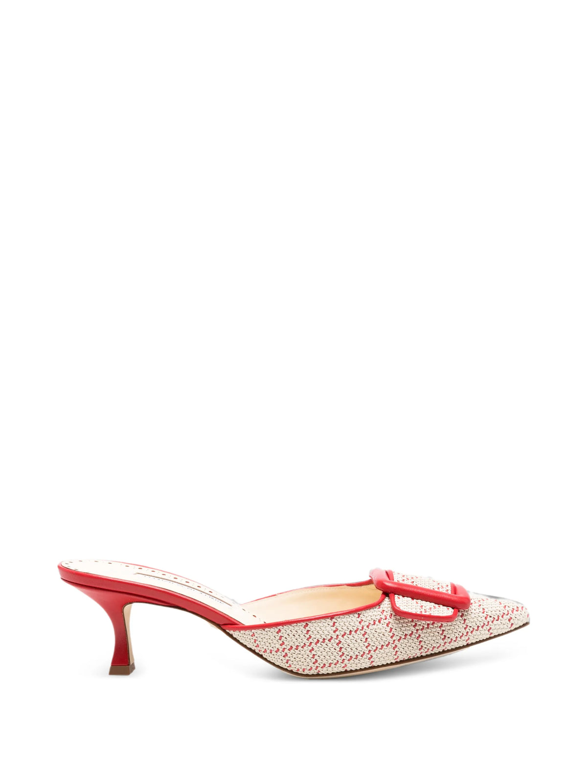 Manolo Blahnik - Maysalebi Buckle-embellishment Mules