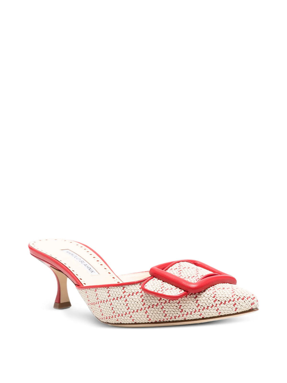Manolo Blahnik - Maysalebi Buckle-embellishment Mules