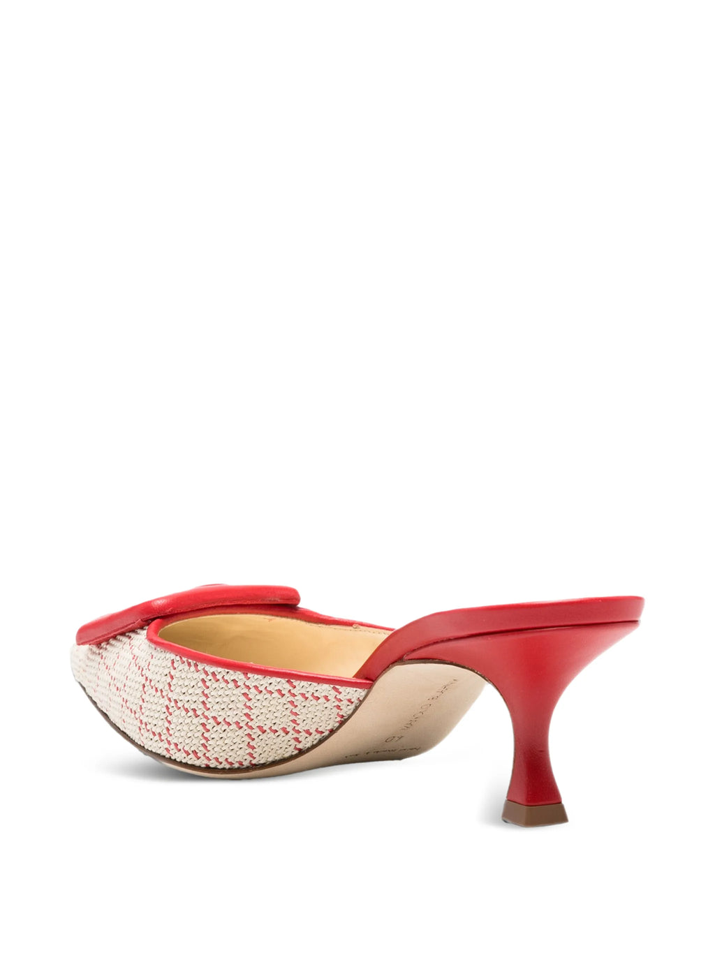 Manolo Blahnik - Maysalebi Buckle-embellishment Mules