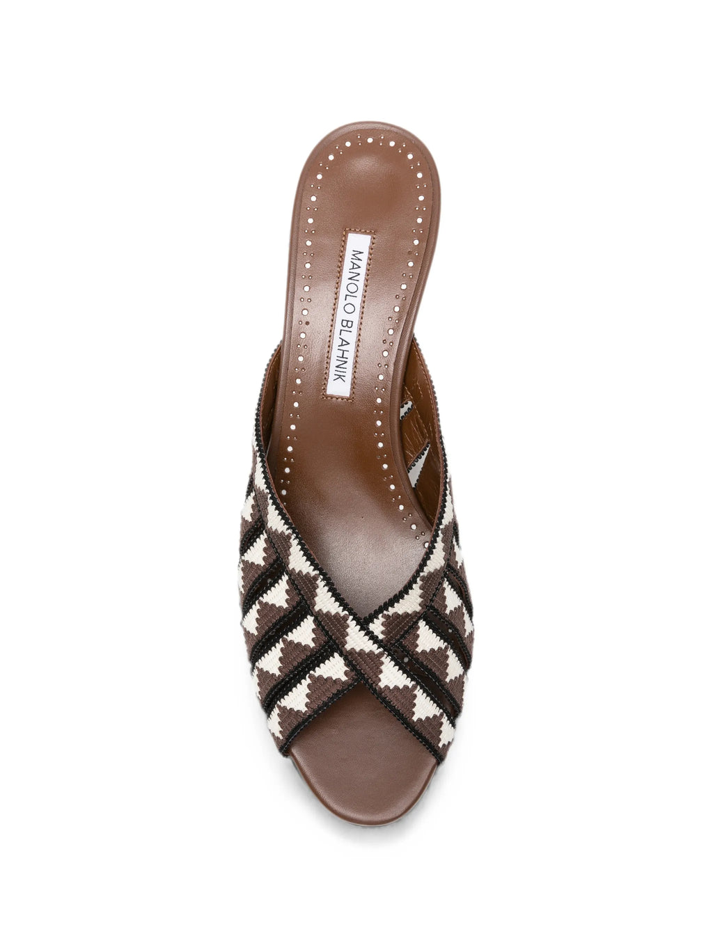 Manolo Blahnik - Trofesamu Patterned Sandals