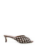 Manolo Blahnik - Trofesamu Patterned Sandals