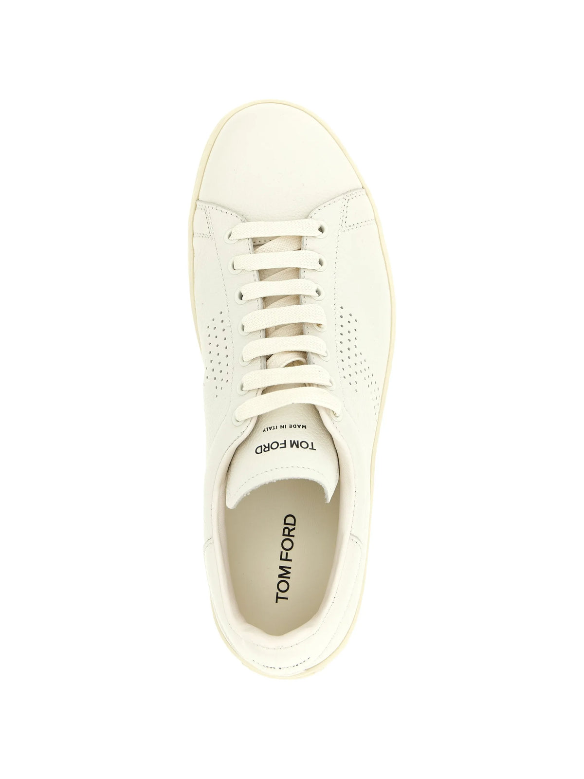 Tom Ford - Grain Leather Warwick Sneakers