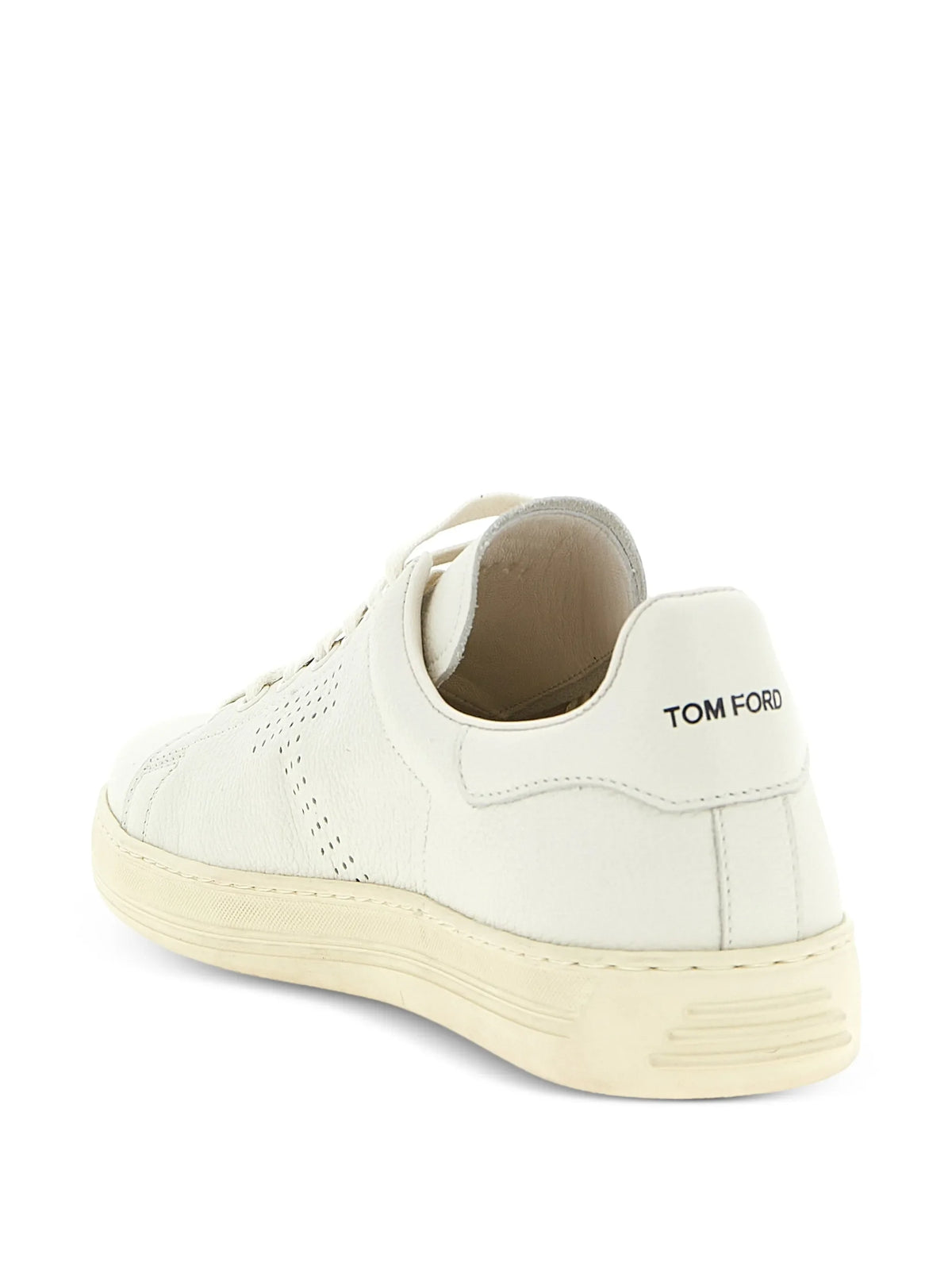 Tom Ford - Grain Leather Warwick Sneakers