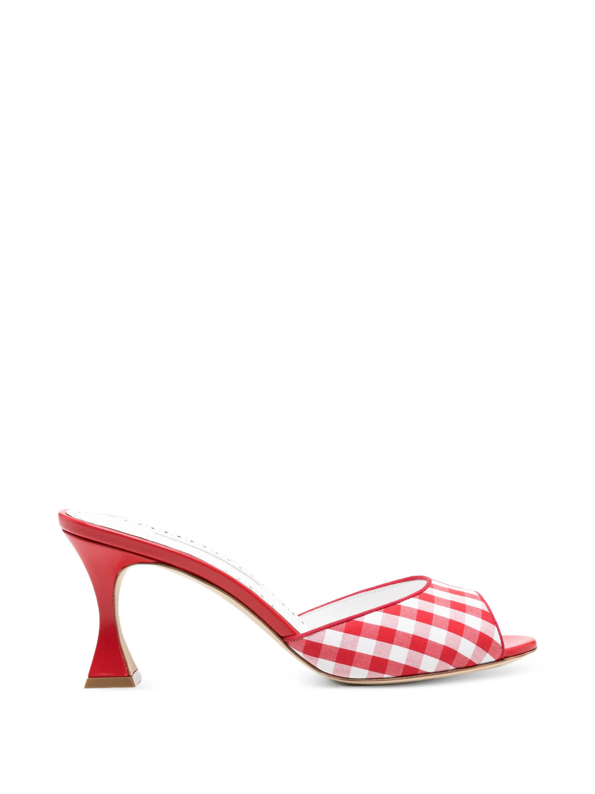 Manolo Blahnik - Jadara Gingham Mules