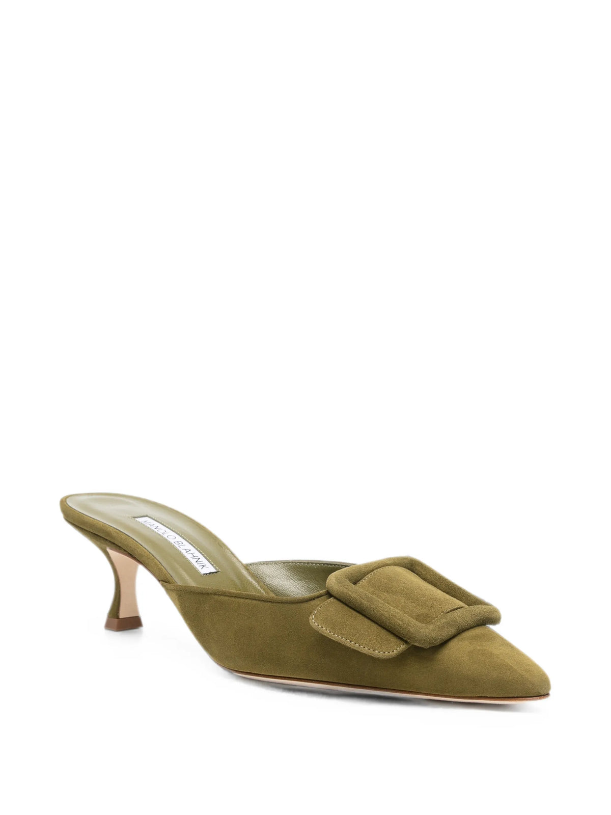 Manolo Blahnik - Maysale Buckle-detail Mules