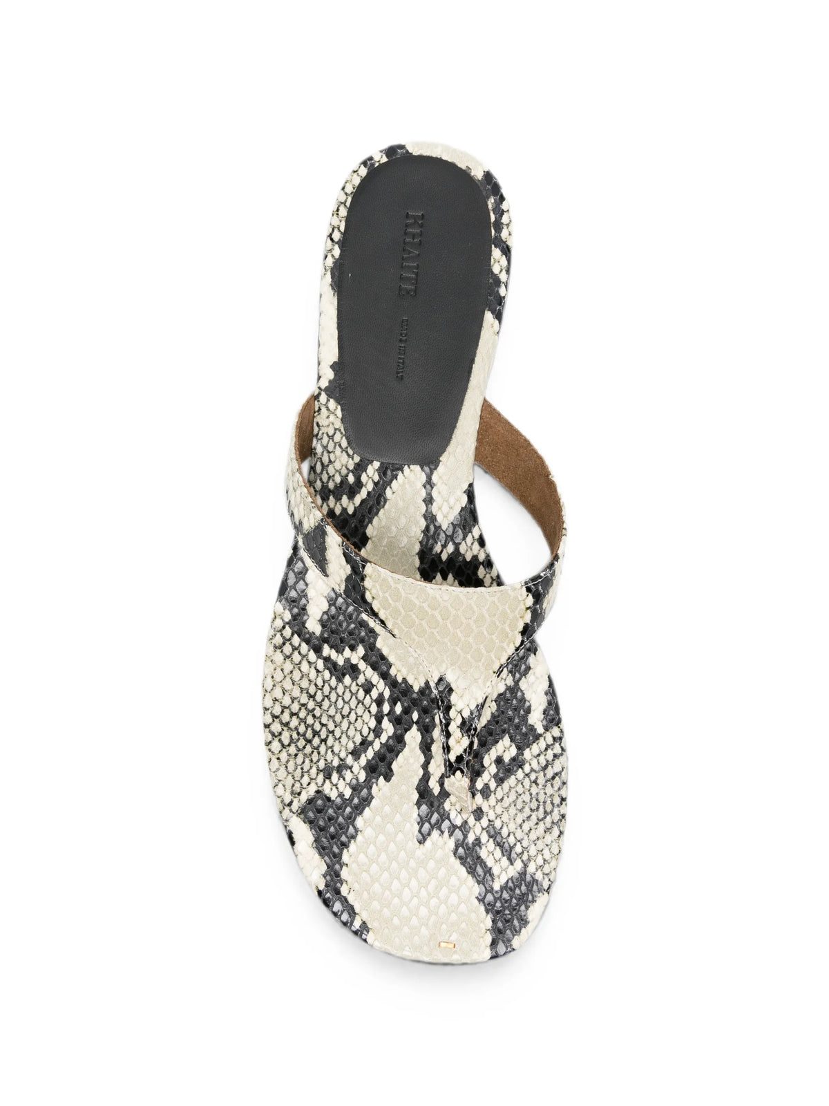 Khaite - Archer Snakeskin-print Sandals