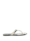 Khaite - Archer Snakeskin-print Sandals