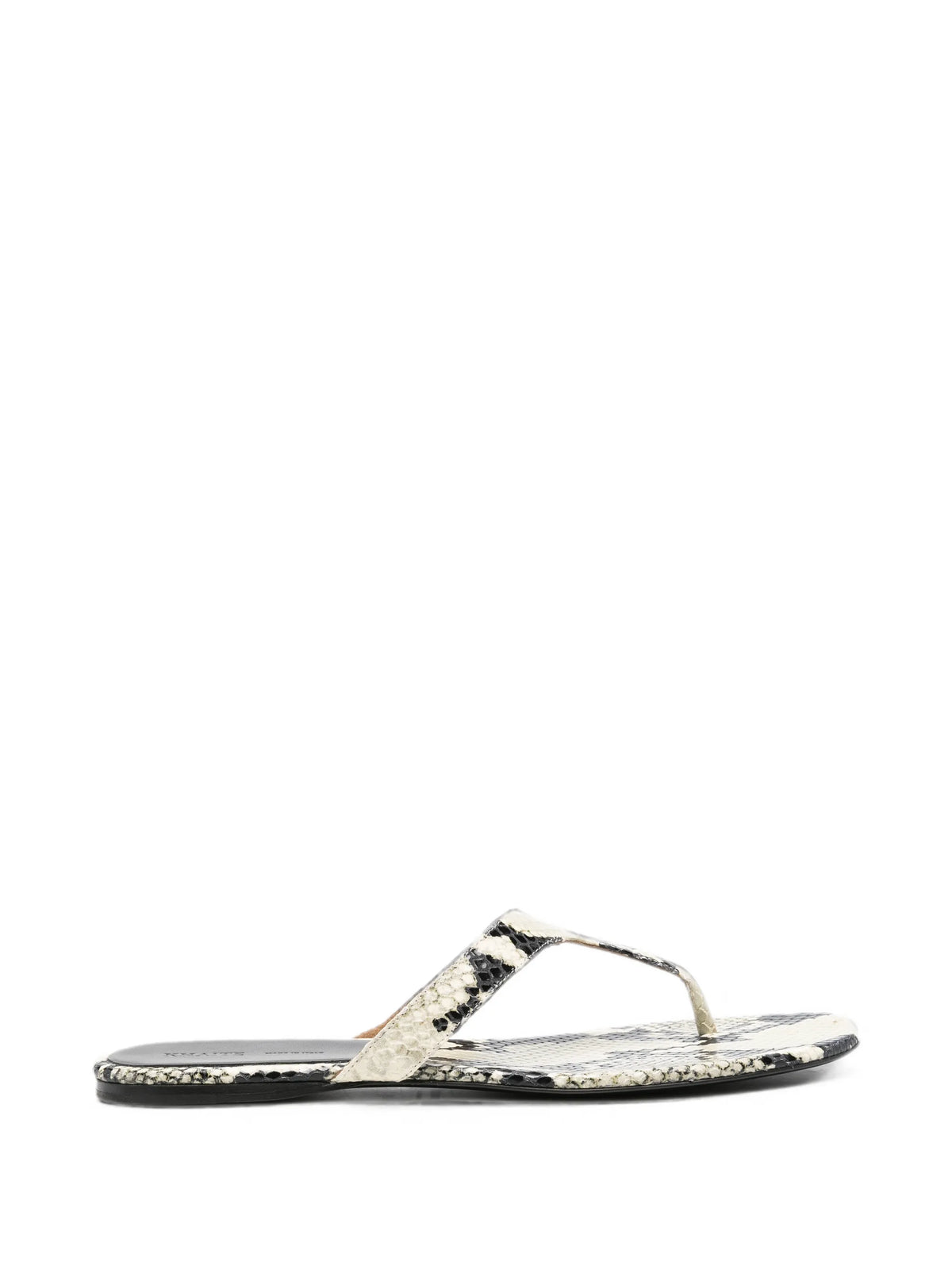 Khaite - Archer Snakeskin-print Sandals