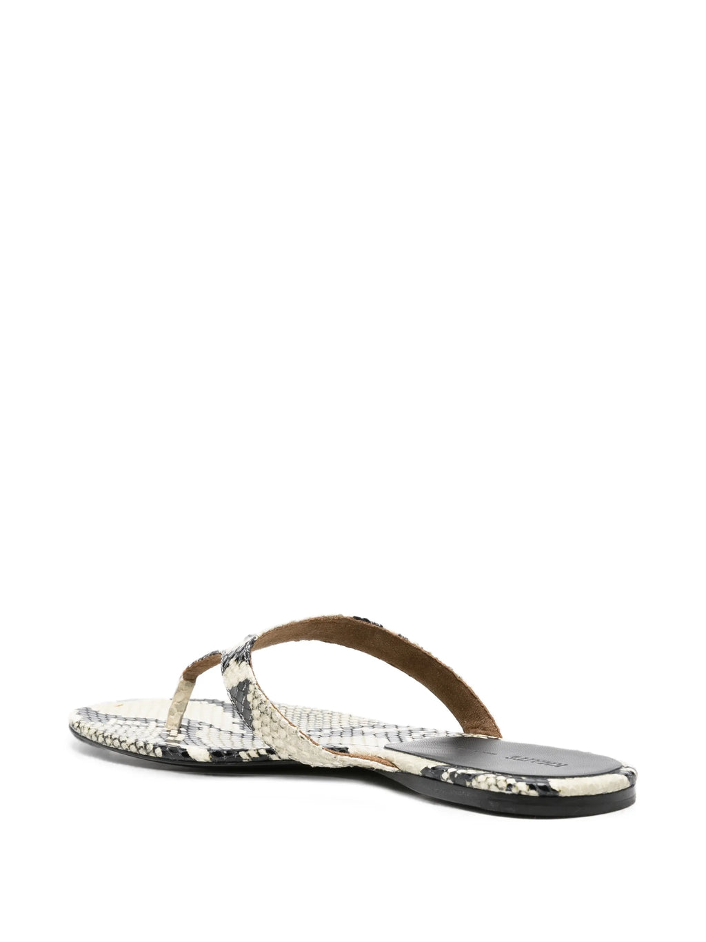 Khaite - Archer Snakeskin-print Sandals