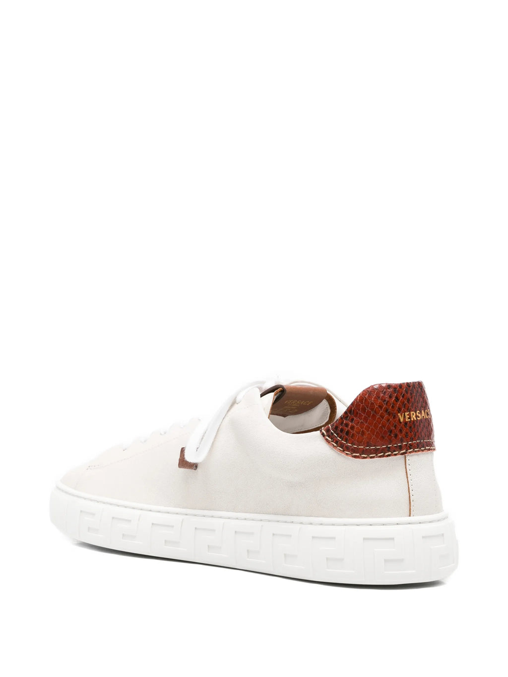 Versace - Greca Low-top Leather Sneakers