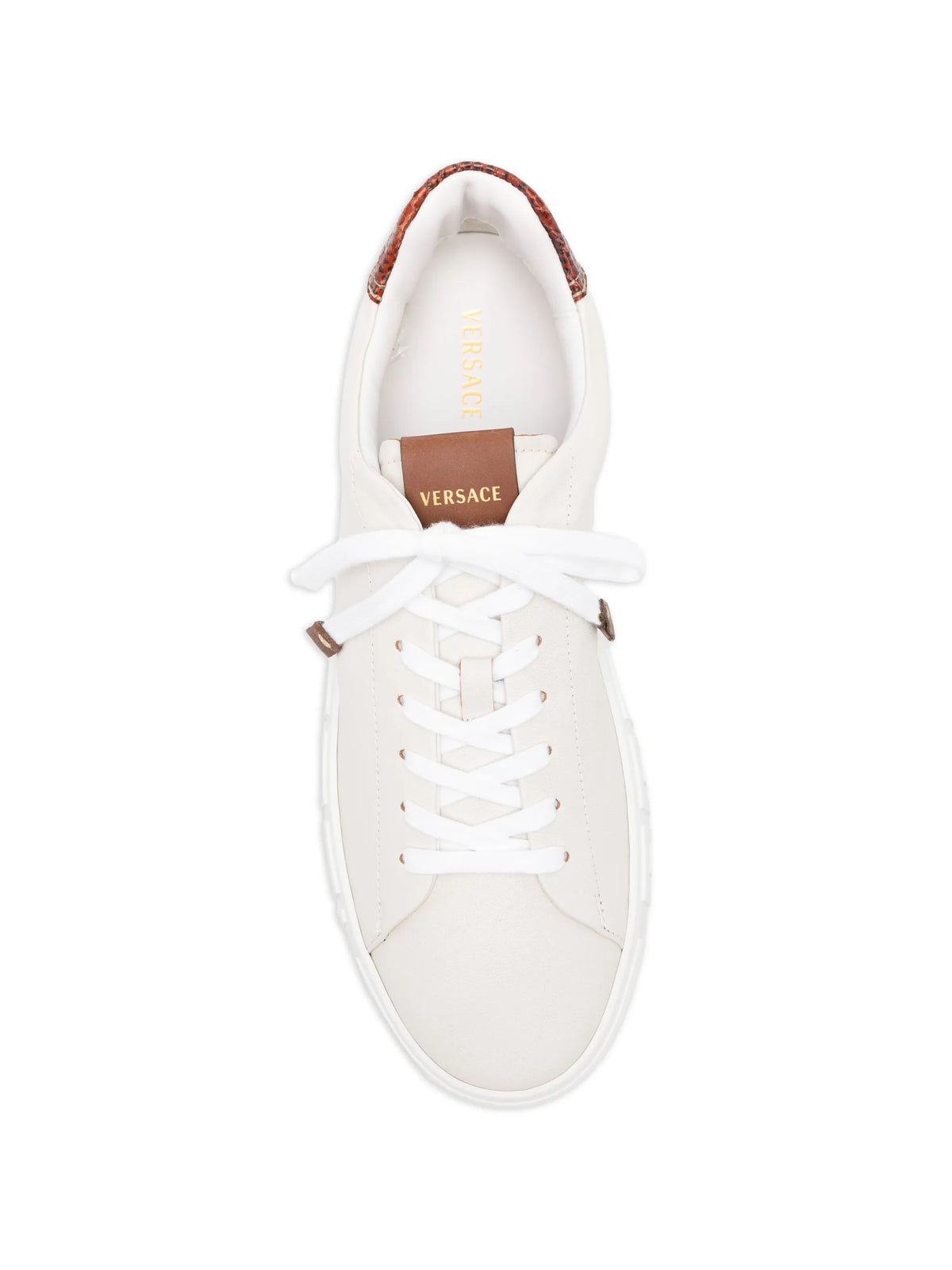 Versace - Greca Low-top Leather Sneakers