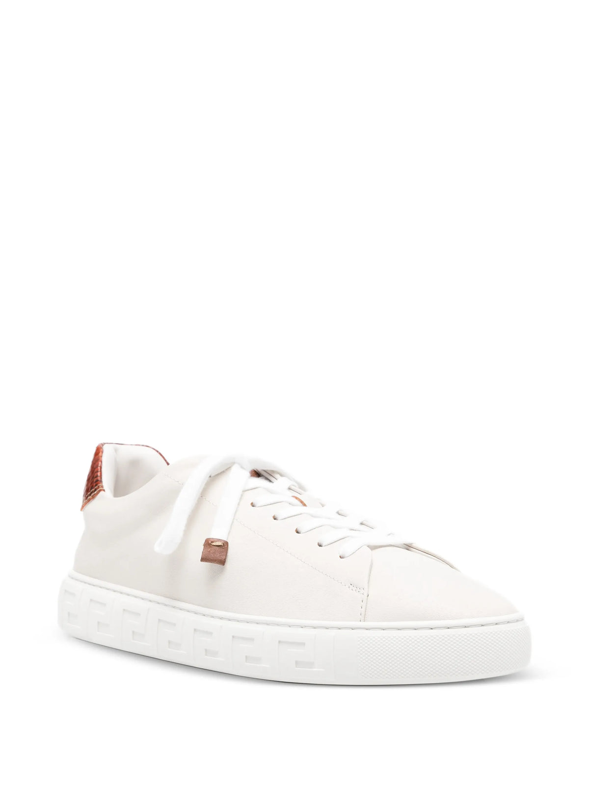Versace - Greca Low-top Leather Sneakers