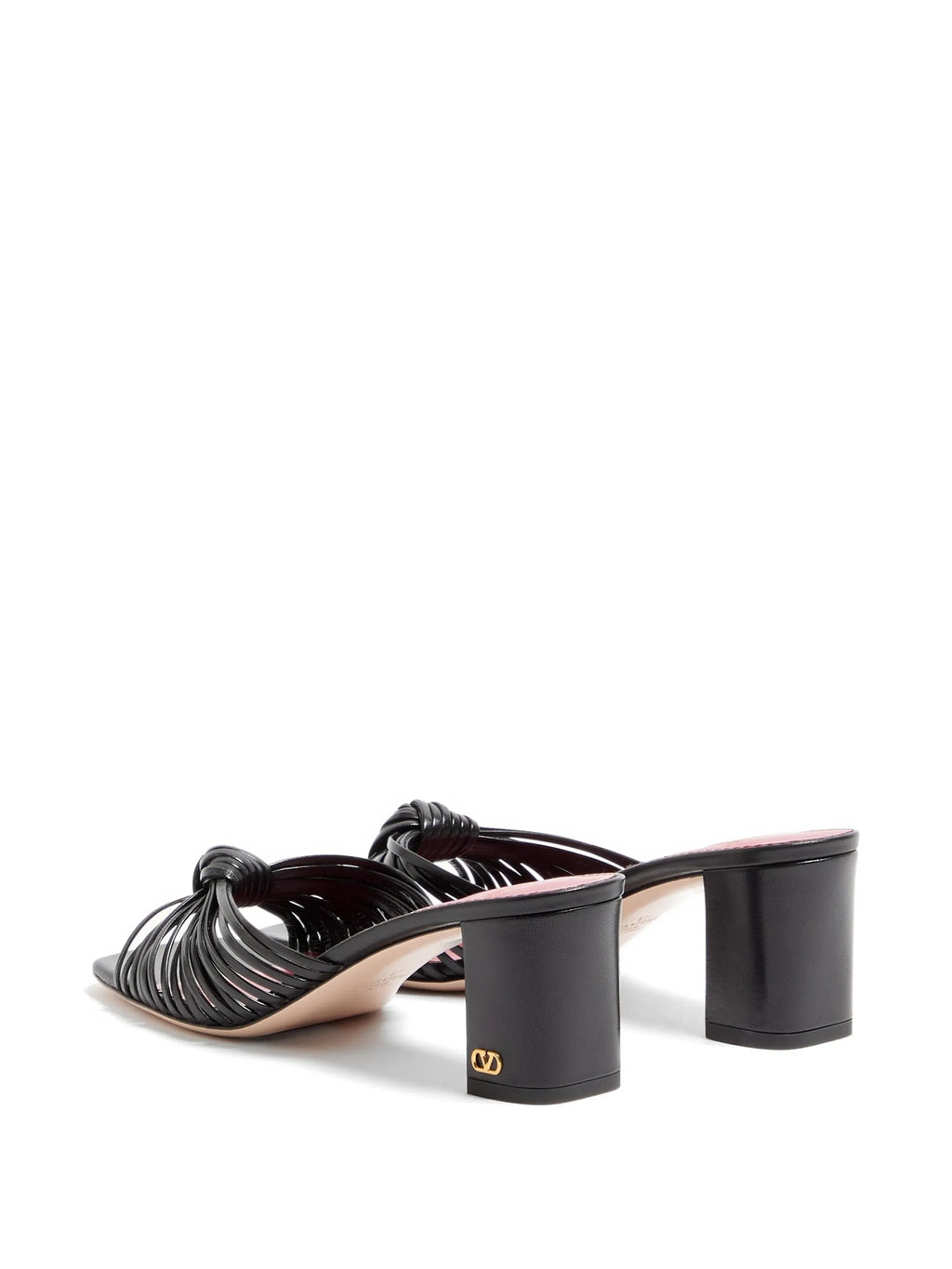 Valentino - Annet Kidskin Slide Sandals 60Mm