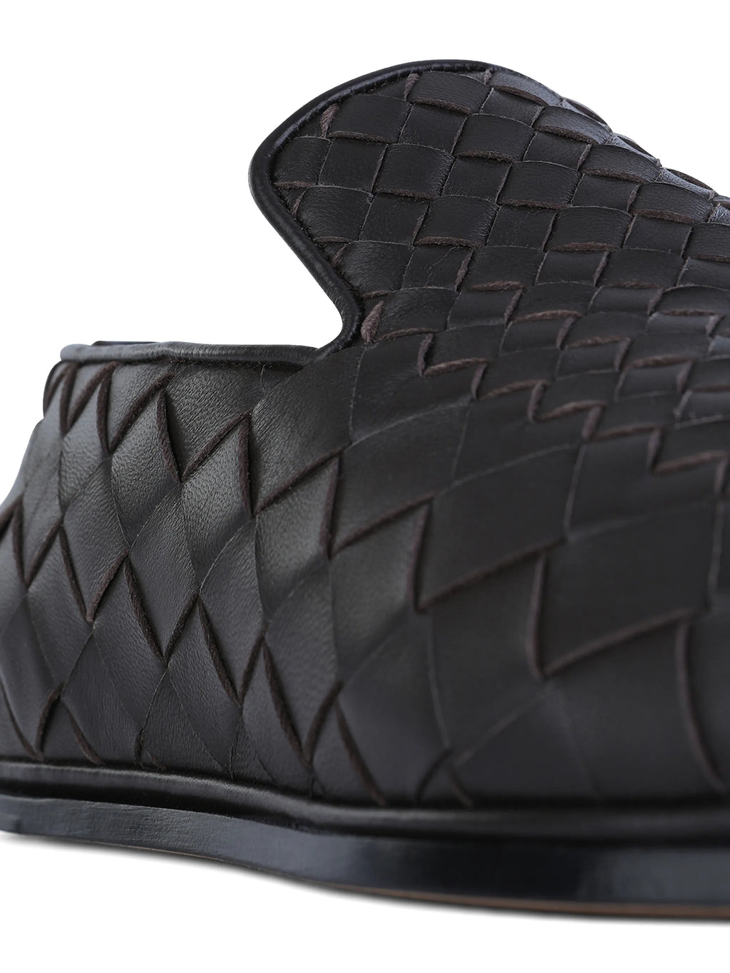 Bottega Veneta - Sunday Woven Flat Loafers