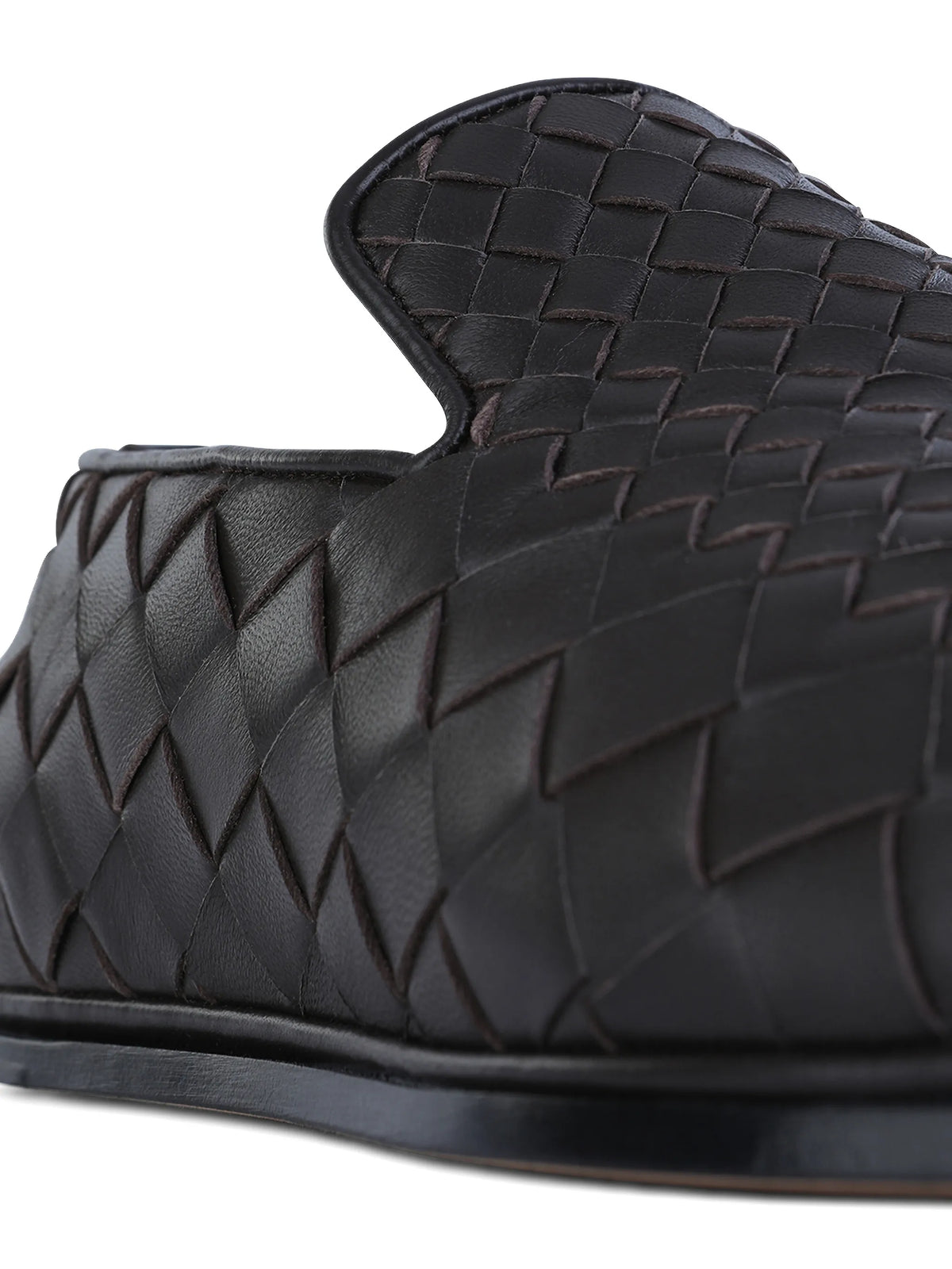 Bottega Veneta - Sunday Woven Flat Loafers