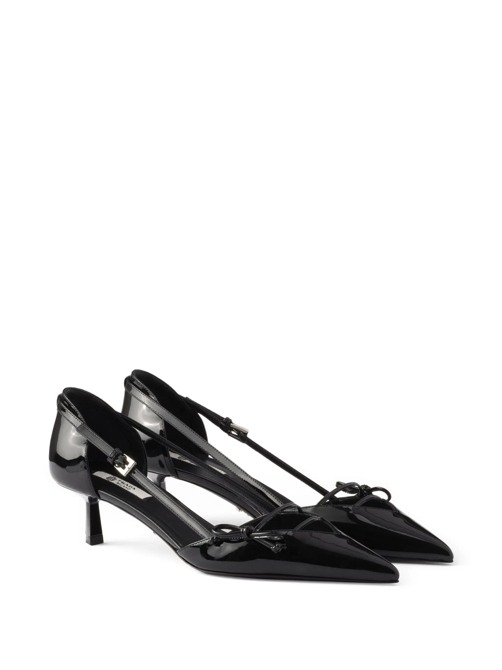 Prada - Bow-detail Pointed-toe Pumps
