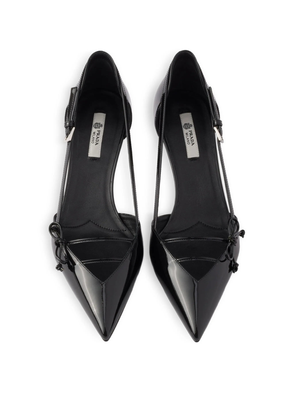Prada - Bow-detail Pointed-toe Pumps