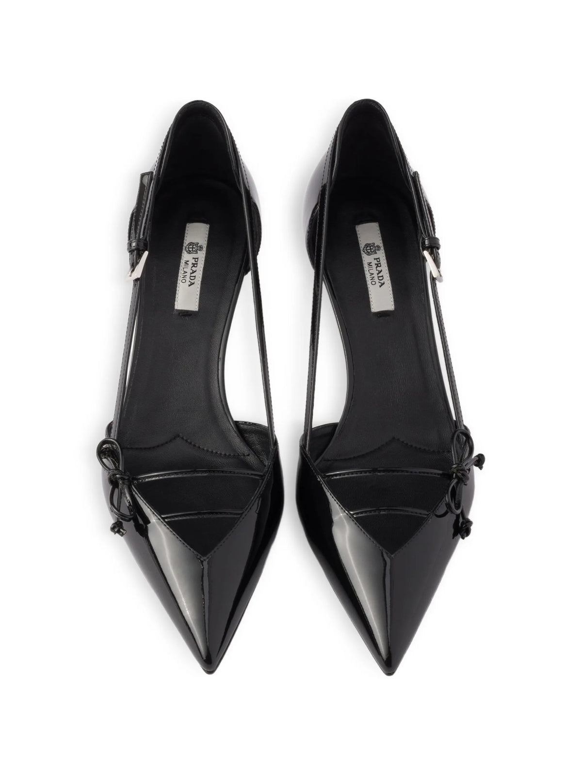 Prada - Bow-detail Pointed-toe Pumps