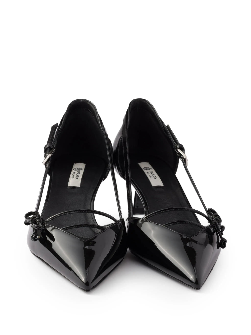 Prada - Bow-detail Pointed-toe Pumps