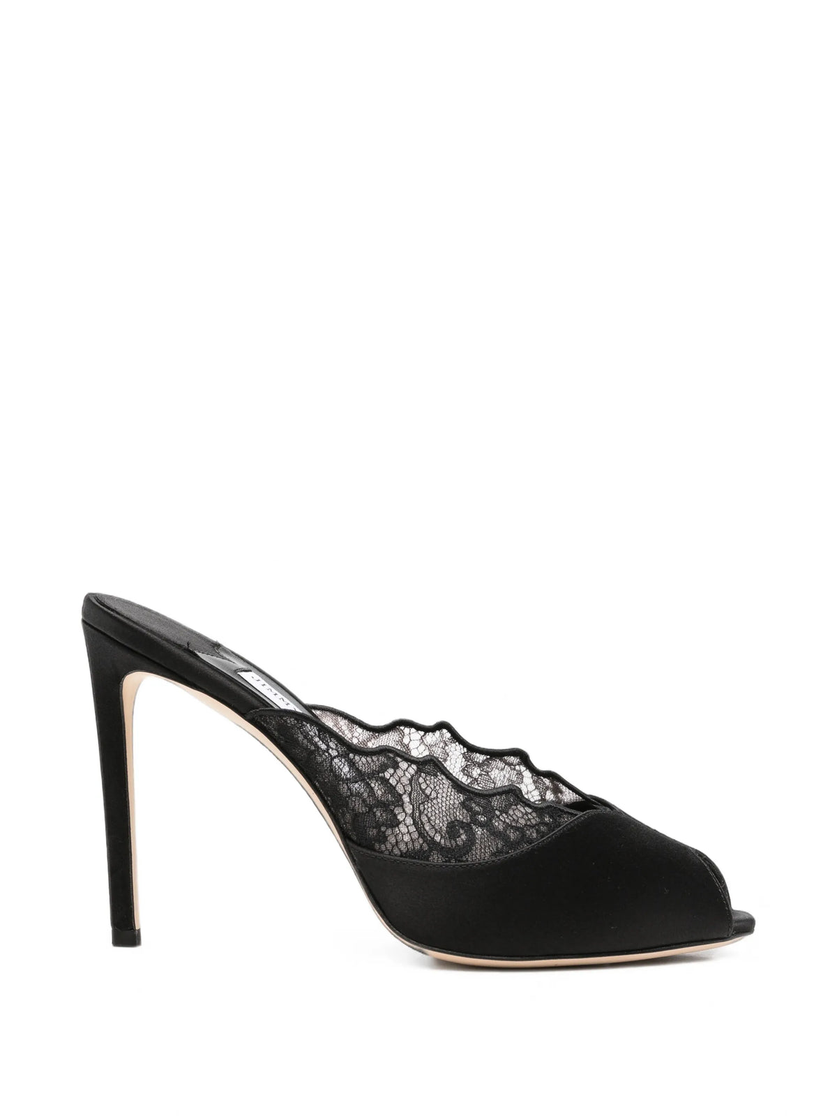 Jimmy Choo - Brigitte Lace Peep-toe Sandals