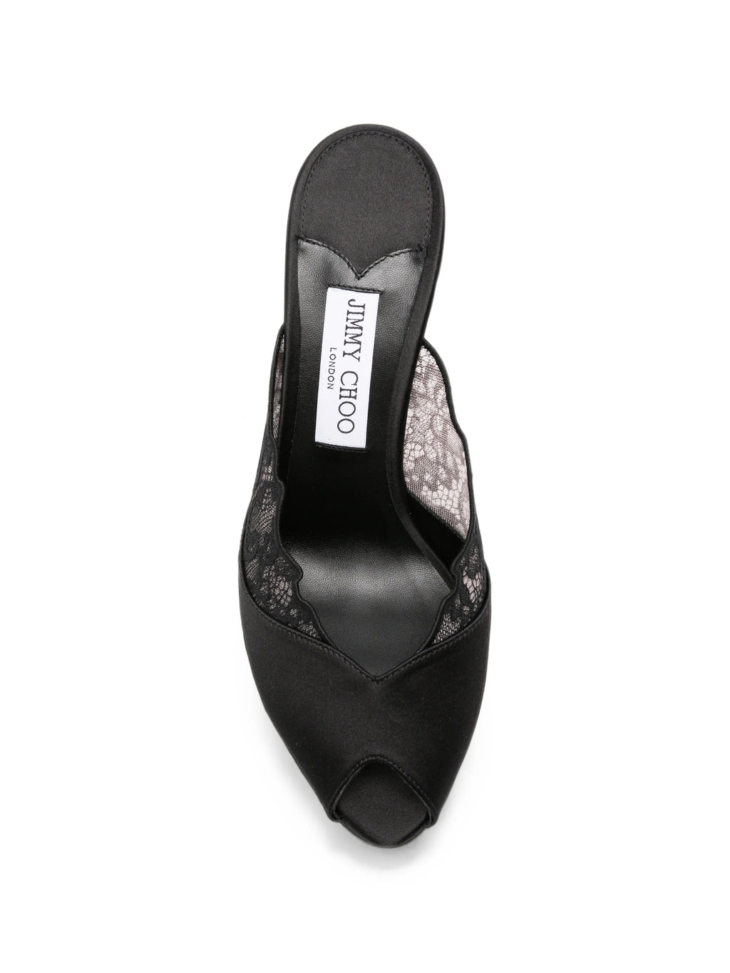 Jimmy Choo - Brigitte Lace Peep-toe Sandals