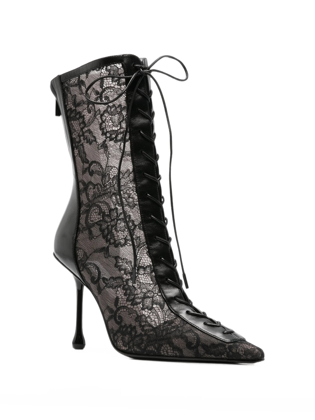 Jimmy Choo - Scarlett Lace-up Heeled Boots