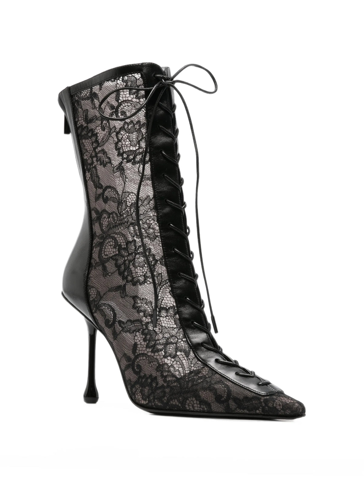 Jimmy Choo - Scarlett Lace-up Heeled Boots