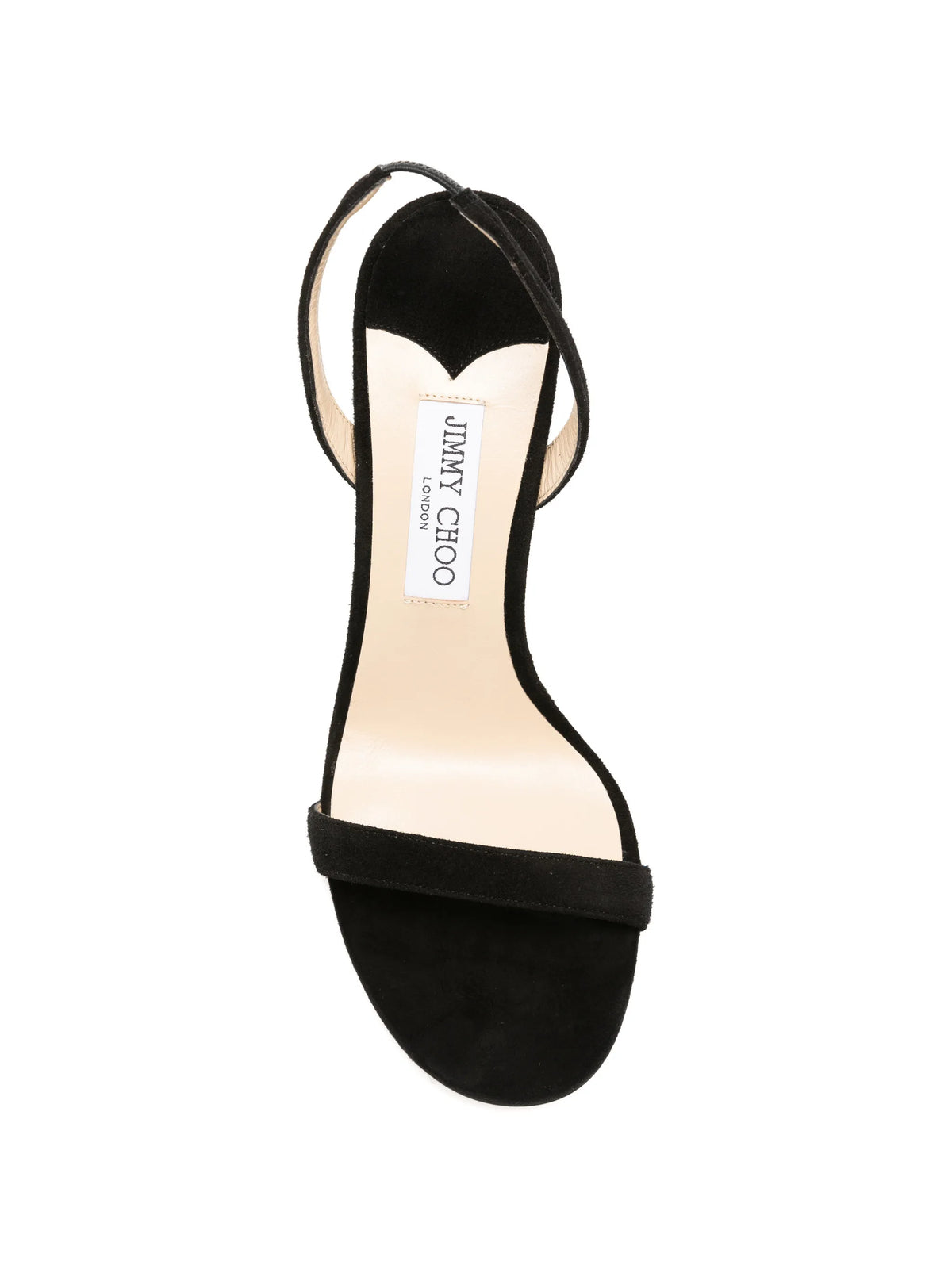 Jimmy Choo - Jenn 100 Black Suede Sandals