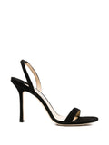 Jimmy Choo - Jenn 100 Black Suede Sandals