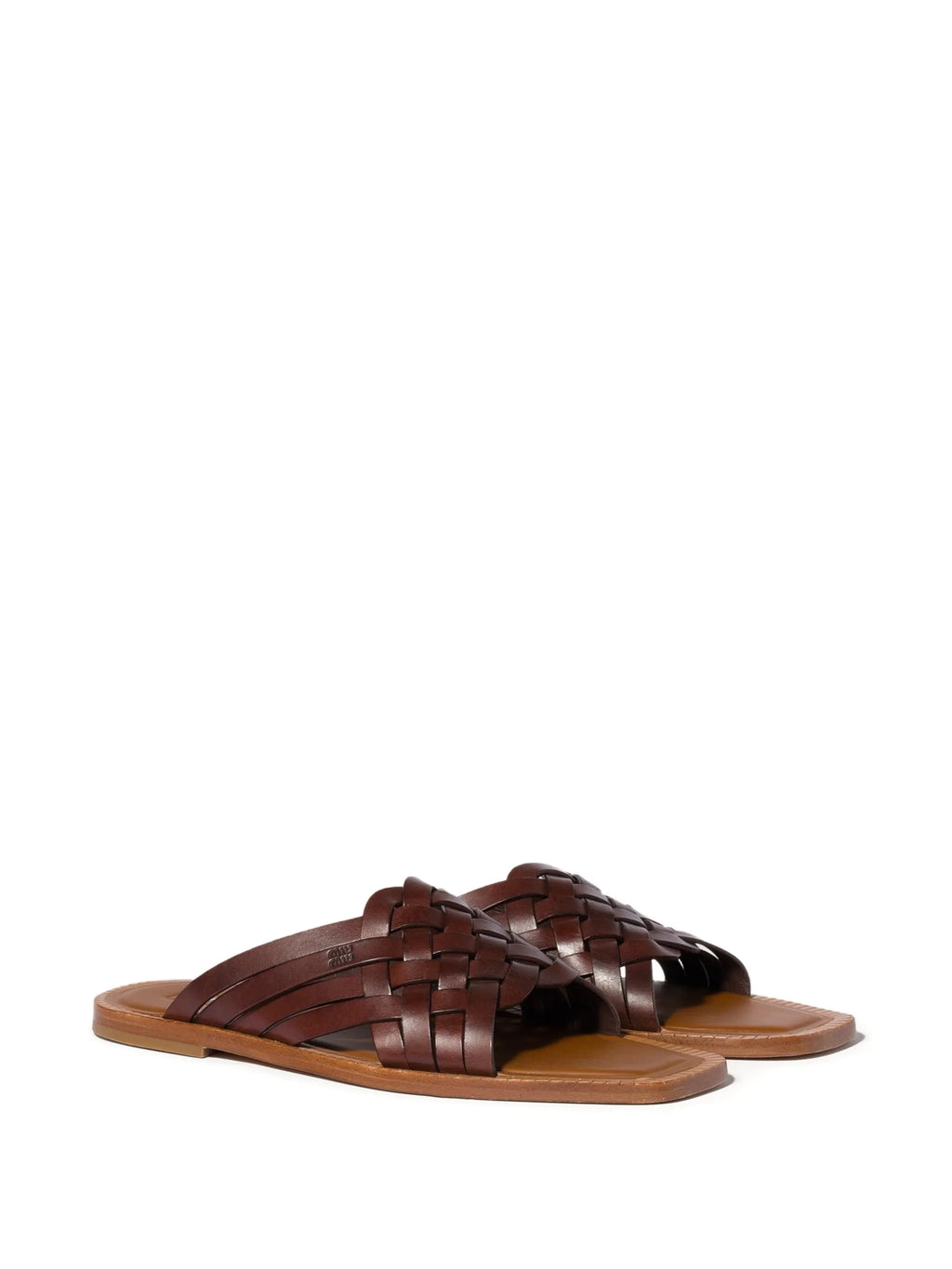 Miu Miu - Leather Slides